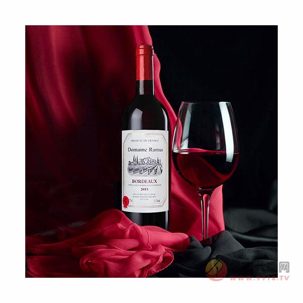法国原瓶进口红酒AOC波尔多法定产区酒庄干红葡萄酒