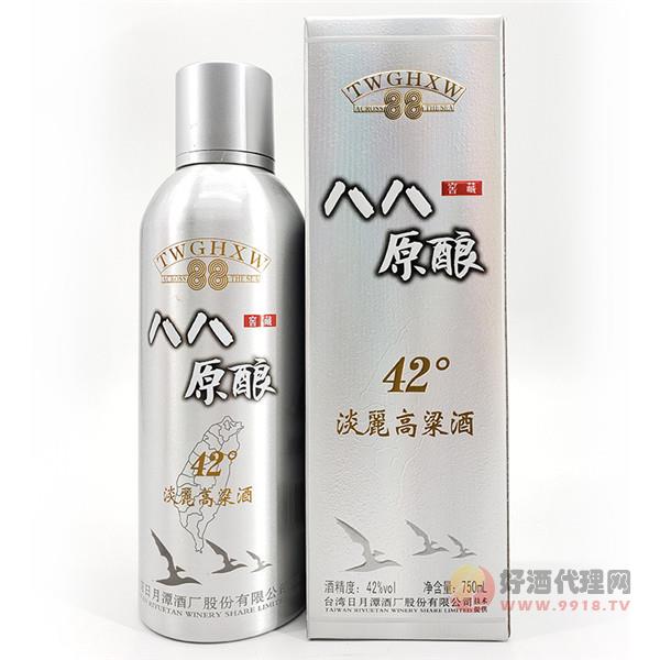 隔海相望八八原酿淡丽高粱酒42°  银标  白酒