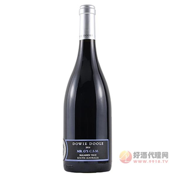 都度庄园C.S.M.干红葡萄酒2014