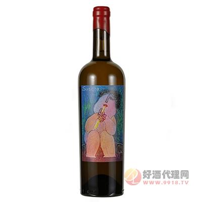 西班牙艺术酒庄画外之音系列鲁耶达维合虞美人D.O.P干白葡萄酒