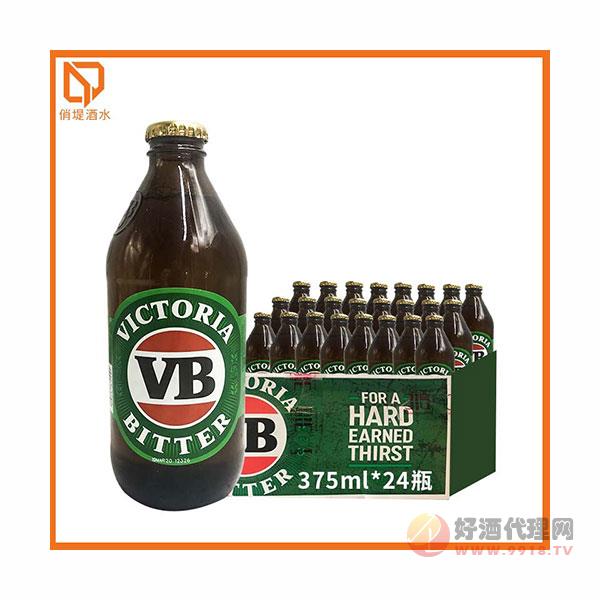 澳大利亚口苦啤澳洲VB维多利亚啤酒375ml