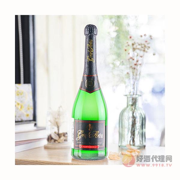 德国进口奇异果果酒起泡酒充气型发酵甜酒气泡酒