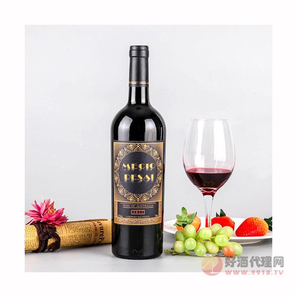 澳洲原瓶原装进口红酒赤霞珠干红葡萄酒14.5度