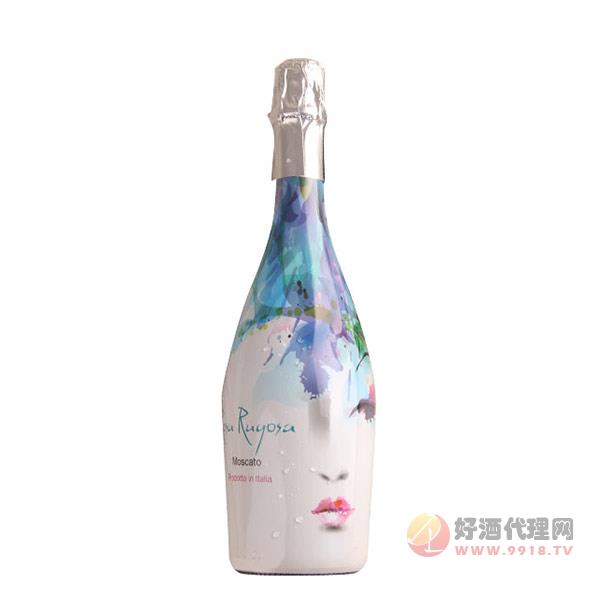 蓝色妖姬莫斯卡托低醇起泡葡萄酒