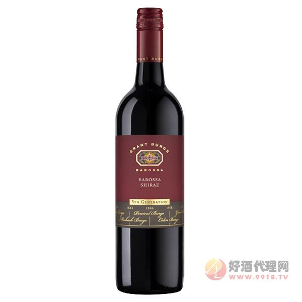 夏迪兰珀堡五代传承西拉子红葡萄酒