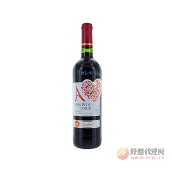心上人半甜红葡萄酒