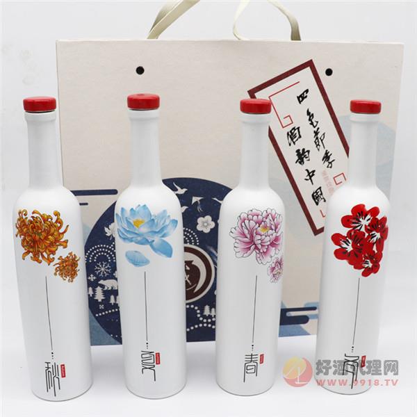 礼盒酒纯粮酒国产白酒52度瓶装