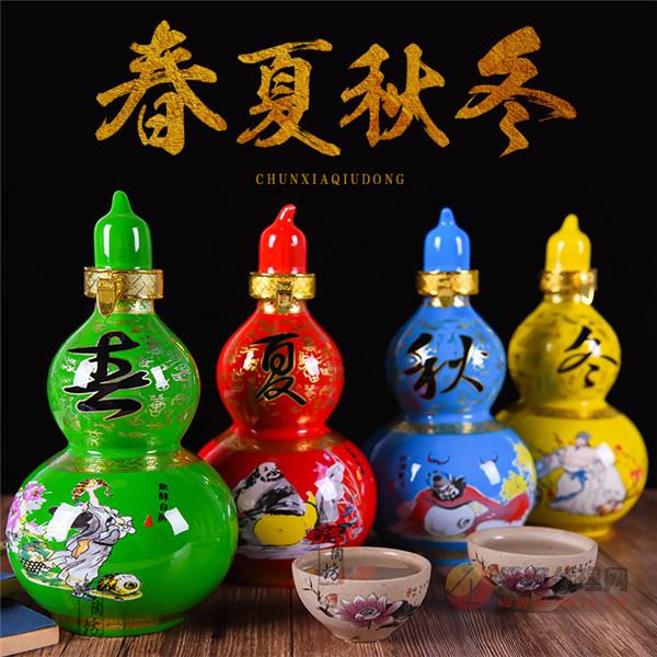 陶瓷坛装纯粮高度酒珍藏版 