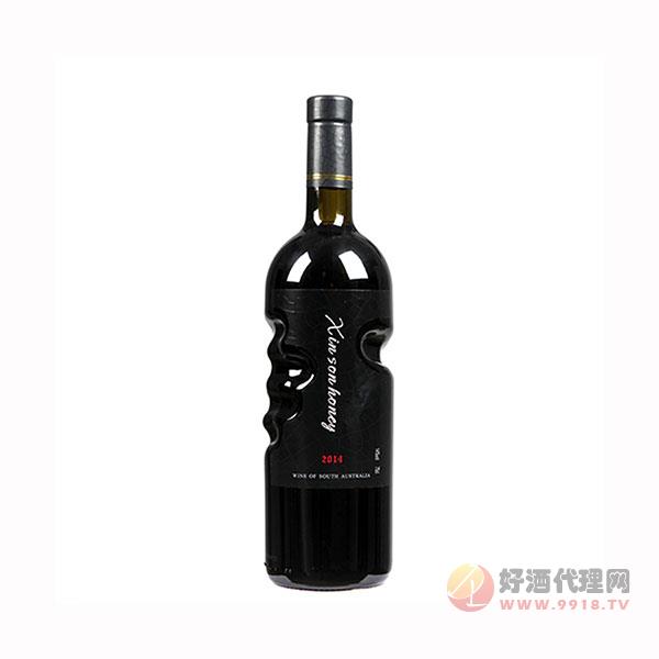 澳大利亚原瓶原装进口红酒葡萄酒-鑫蜜儿西拉干红葡萄酒