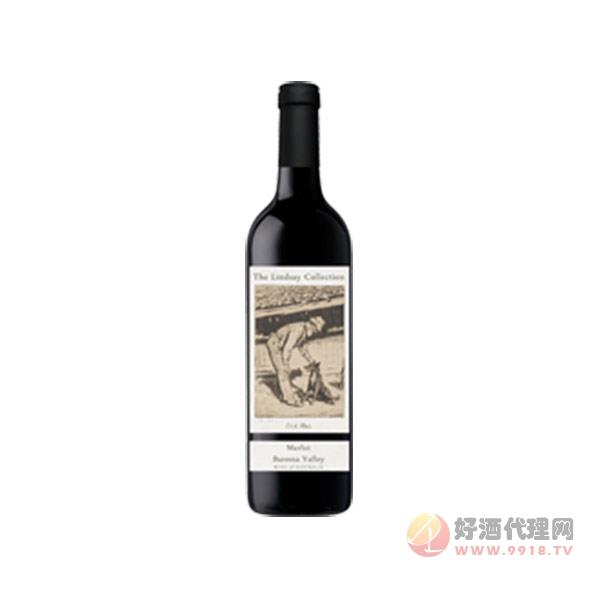 琳赛精选老麦克梅洛干红葡萄酒
