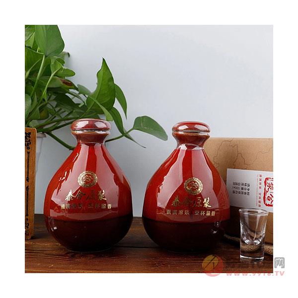 糯高粱原漿窖藏酒-清香型盒裝50度白酒