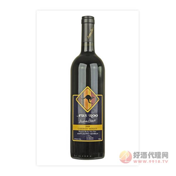 澳之路赤霞珠梅洛干红葡萄酒