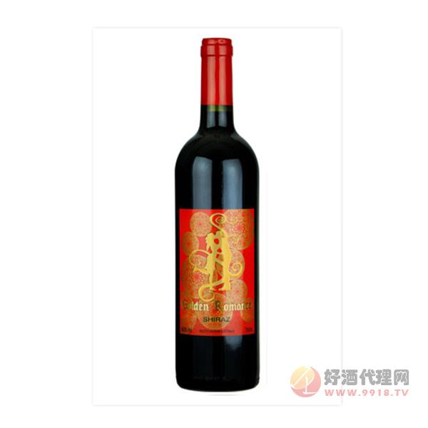金色浪漫设拉子干红葡萄酒