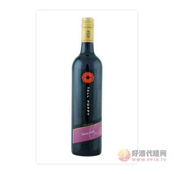 浪虹小溪珍藏设拉子干红葡萄酒