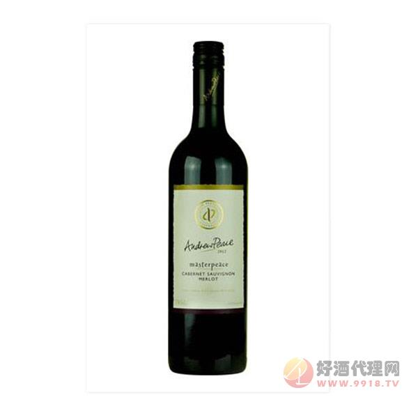 皮士大师赤霞珠梅乐干红葡萄酒