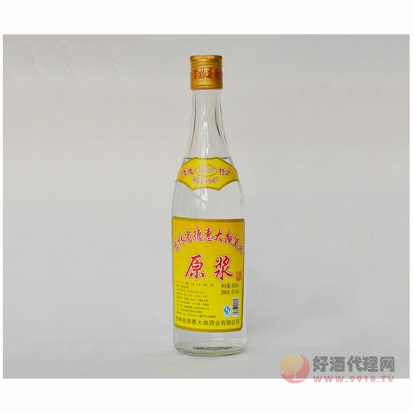 德惠大曲原浆酒光瓶450ml