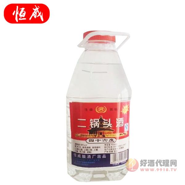 4.5L二锅头桶装白酒 正宗窖藏二锅头白酒