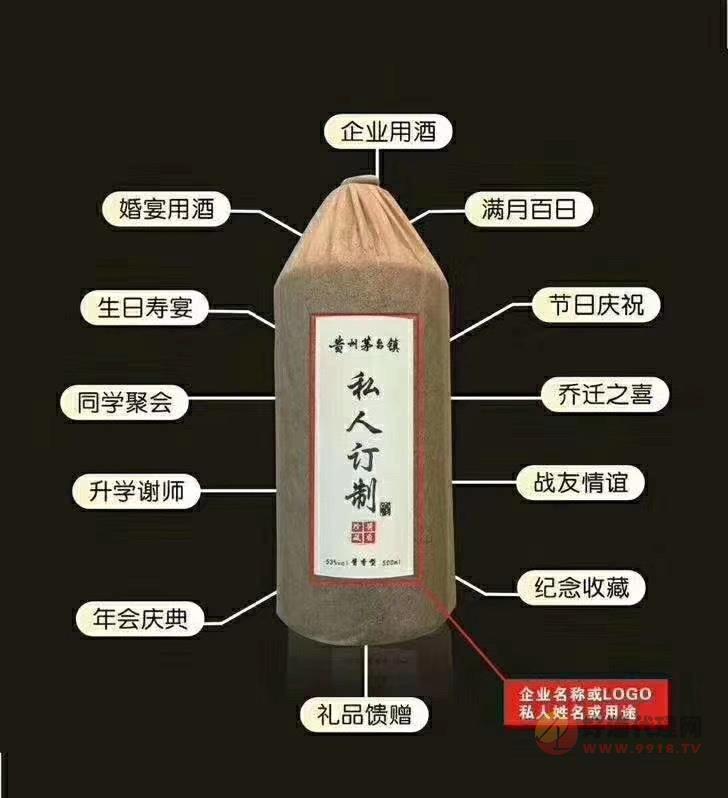 贵州酱香型白酒53度纯粮国宝酒厂自陈酿原浆私人个性定制酒