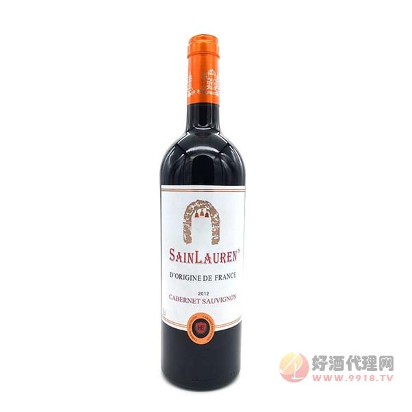 法国旺斯谷进口红酒 有机干红葡萄酒