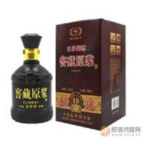 窖藏原浆10年白酒