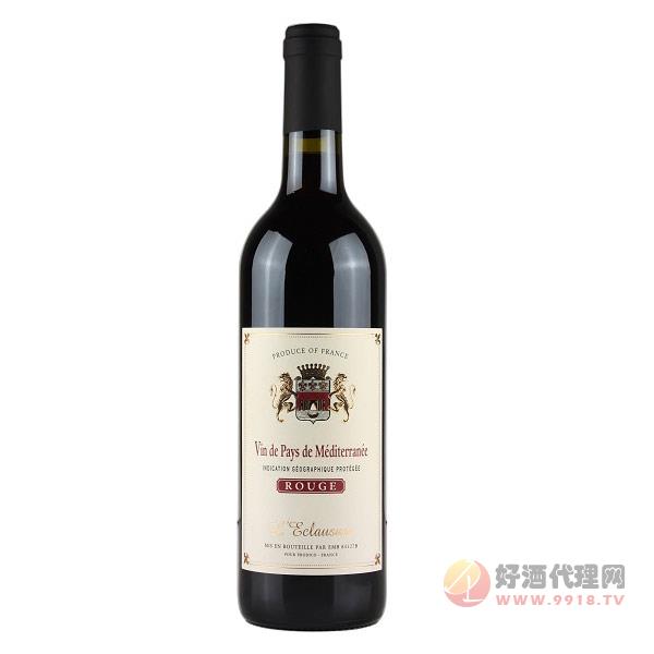 雷克修地中海干红葡萄酒