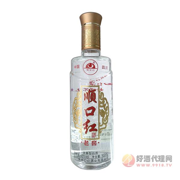 顺口红老窖白酒500ml