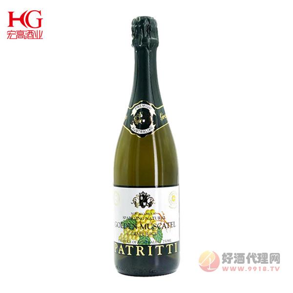 芭翠迪芭萃缇香萃patritti无醇金起泡葡萄酒无醇葡萄汁