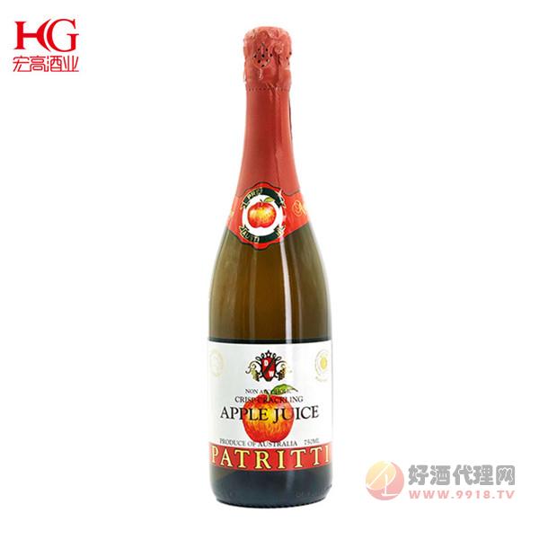 芭翠迪芭萃缇香萃patritti无醇苹果起泡葡萄酒无醇葡萄汁