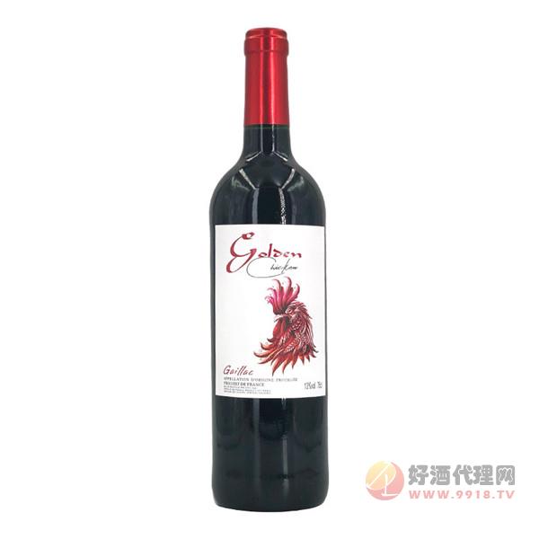 智金鸡13度干红葡萄酒750ml红酒单支生肖酒