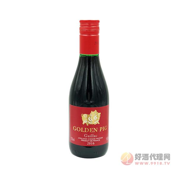 猪年红酒红葡萄酒187ml_单瓶 小瓶装葡萄酒 礼盒装