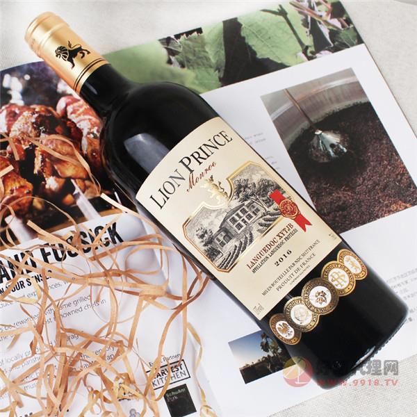 法国原瓶原装进口红酒朗格多克产区干红葡萄酒高品质红酒