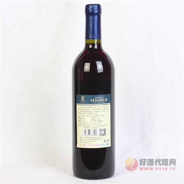 烟台红酒招圣图酒堡干红葡萄酒红酒