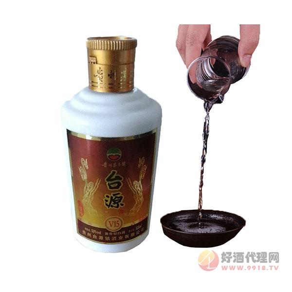 125ml贵州茅台镇酱香白酒台源镇系列15年佳酿