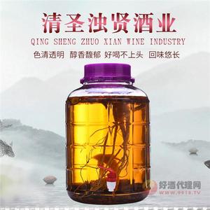 5年坤沙酱香型白酒粮食高粱酒纯坤沙 老酒5L