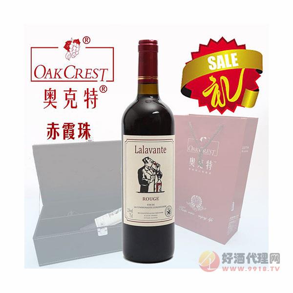 法国原装原瓶进口品酒师红葡萄酒（副牌）礼盒包装精美