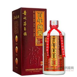 老掌柜百年纯酱一品纯粮食酒500ml