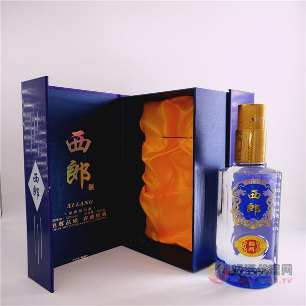 西郎42度浓香型白酒纯酿制造
