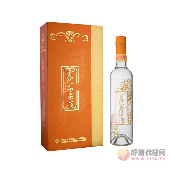 台湾金门高粱酒-58度黄龙500ml-礼盒装