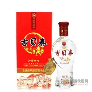 38度古贝春醇柔精制500ml