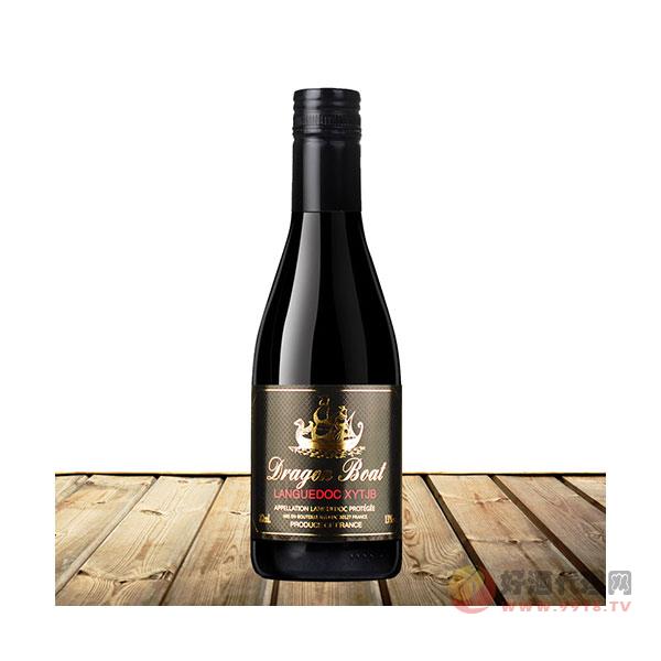 米致龙船法国进口红酒小瓶装187ML干红葡萄酒