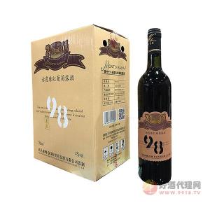 赤霞珠红葡萄酒餐酒750m