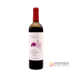 吉林通化禾韵北冰红脱醇白标葡萄酒