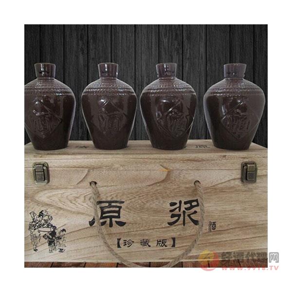 古井镇浓香型白酒-500ML_4小酒字礼盒装-香醇