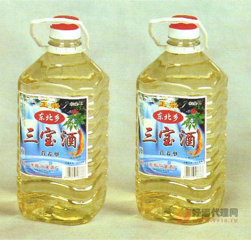 40度东北乡三宝酒4升