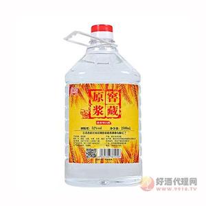 桶装白酒-洋河镇52度浓香型白酒-高粱大麦小麦5升粮食酒