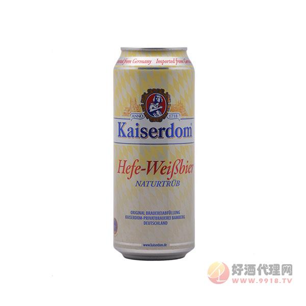 德国原瓶进口-凯撒小麦白啤酒-凯斯特纯麦啤酒-500LM_24罐