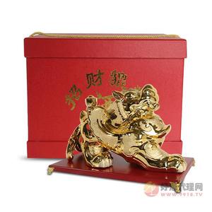 潮州陶瓷白酒2500ML招财貔貅原浆酒粮食浓香型