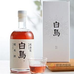 白鸟米酒玫洛花味500ml