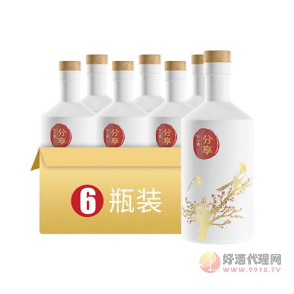 谷小酒-分享-52度-浓香型白酒-500ml