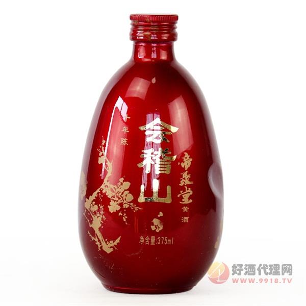 会稽山帝聚堂十年陈精雕黄酒375ml